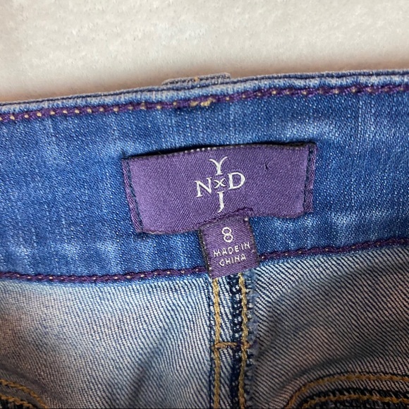 NYDJ Marilyn Stretch Medium Wash Straight Leg Jean - Picture 4 of 8